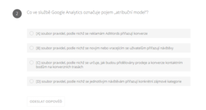 Google Analytics certification exam