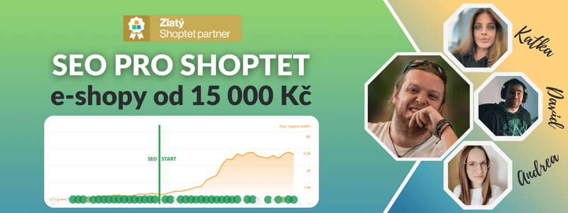 🔎 SEO pro Shoptet e-shopy už od 15 000 Kč měsíčně (SEO tým: Tomáš Zahálka)